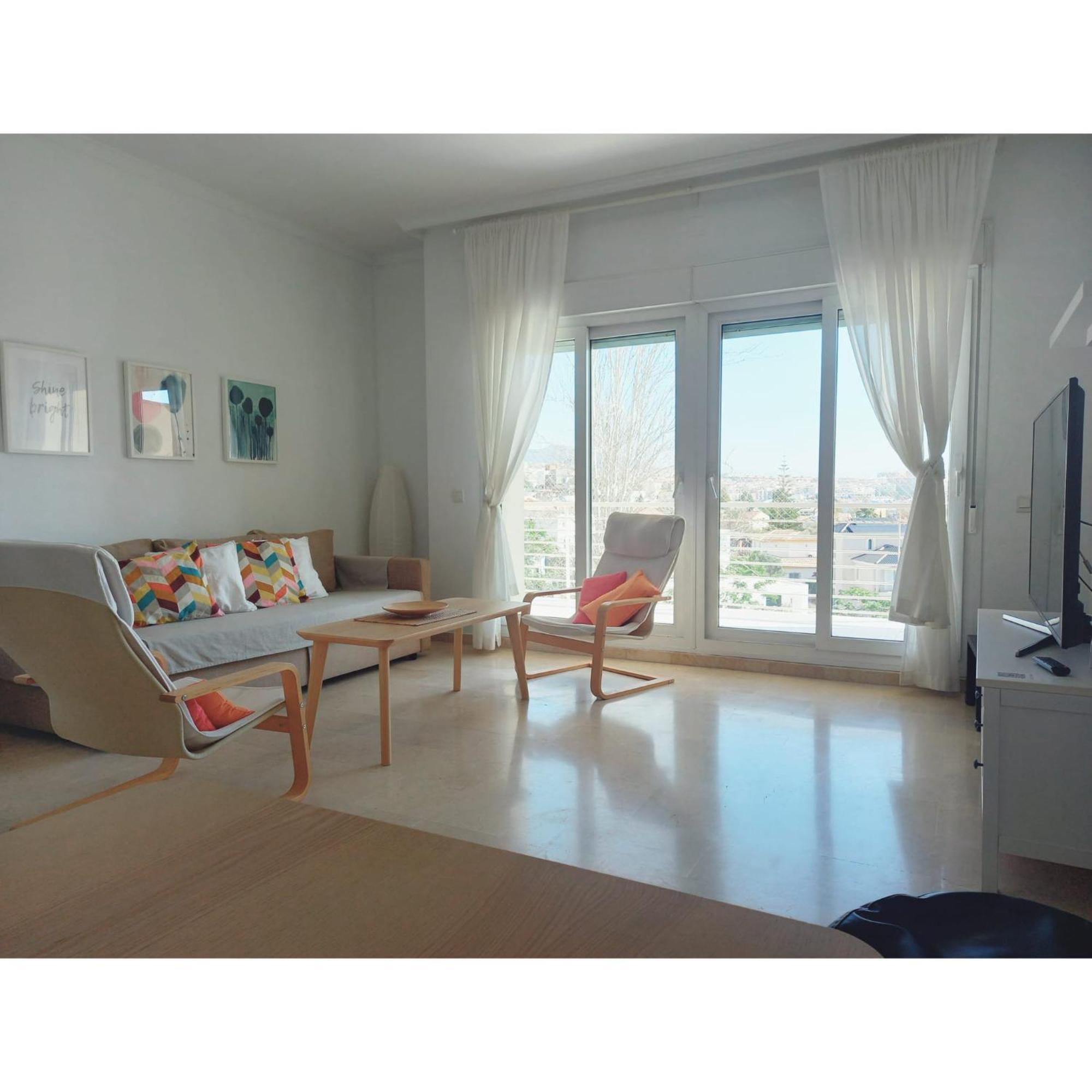 Amplio, Luminoso Y Moderno Apartamento Con Amplia Terraza Y Hermosas Vistas En Exclusiva Urbanizacion Бенальмадена Экстерьер фото